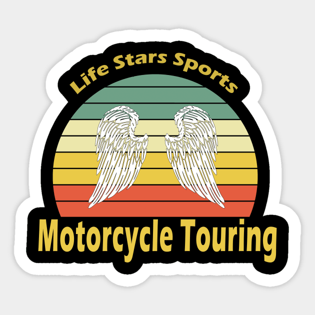 Sport Motorcycle Club Sticker by Usea Studio